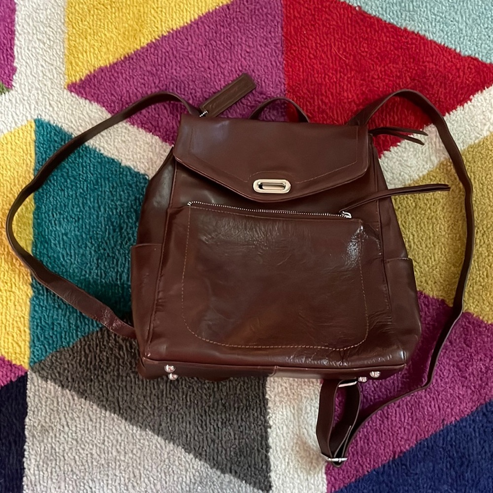 Genuine Wilson Leather backpack purse